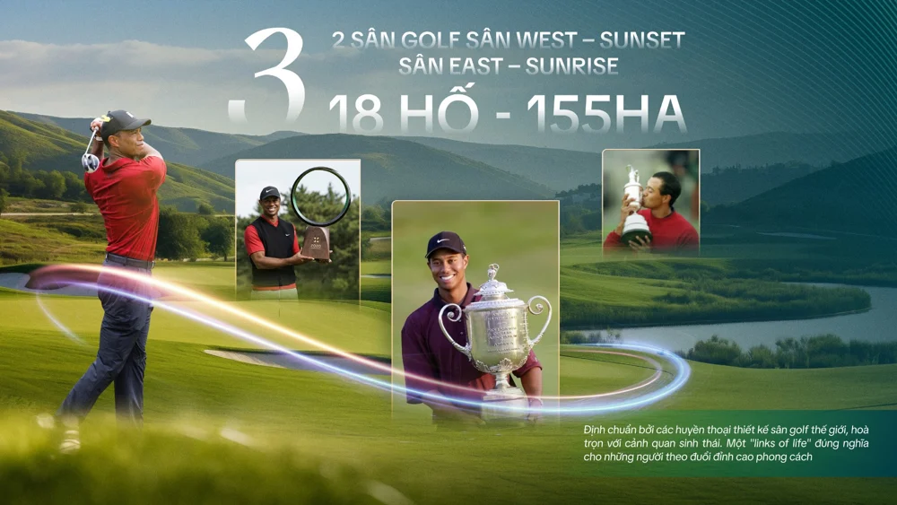 Hình ảnh minh họa sân golf và thể thao
