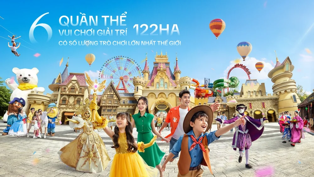 Hình ảnh minh họa quần thể vui chơi giải trí