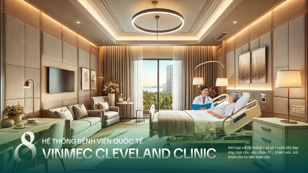 Hình ảnh minh họa không gian chăm sóc sức khỏe Vinmec