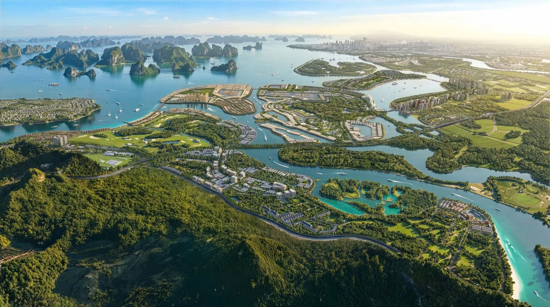Phối cảnh Global Gate Hạ Long