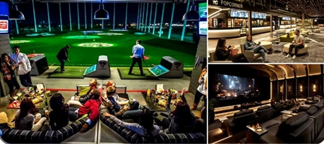 Minh họa tổ hợp thể thao và giải trí Lifestyle Hub