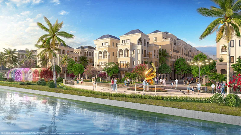 Phối cảnh phân khu Cọ Xanh tại Vinhomes Ocean Park 2