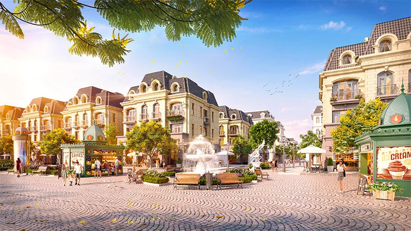 Phối cảnh phân khu Kinh Đô Ánh Sáng tại Vinhomes Ocean Park 2