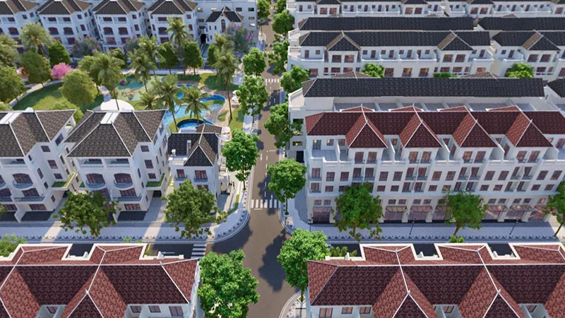 Phối cảnh phân khu San Hô tại Vinhomes Ocean Park 2