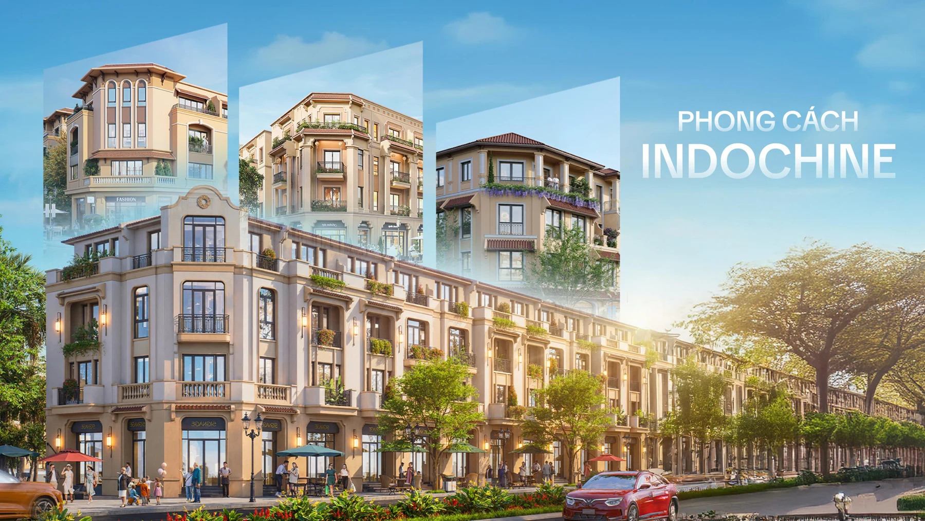 Phối cảnh kiến trúc Indochine